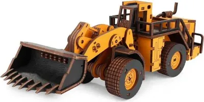 Zdjęcie produktu dla Eco Wood Art Loader, 230 szt., Pojazdy