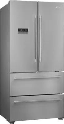 Zdjęcie produktu dla Smeg FQ55FXDE, Wolnostojący, Drzwi francuskie, Stal nierdzewna, Dotyk, LED, Na drzwiach