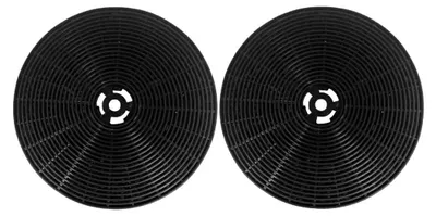 Produktbild von 2x Trade-Shop Aktivkohle-Filter kompatibel mit Designair ART28375 ART28376 ART28377 ART28378 ART28396 ICON60BKG ICON60G / Ersatz für Dunstabzugshauben