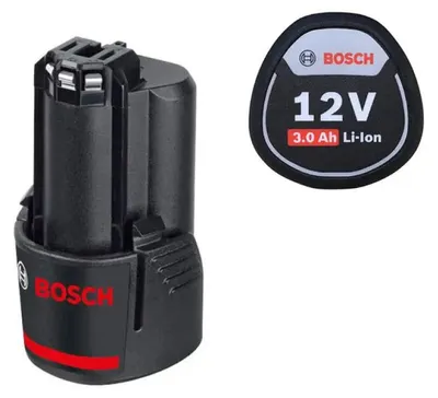 Obrázok produktu pre Bosch GBA 12V 3.0Ah Professional, Batérie, Lithium-ion (Li-ion), 3 Ah, 12 V, Bosch, Čierna