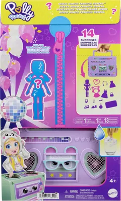 Produktbild von Polly Pocket HRD65, 4 Jahr(e), Mehrfarbig, Kunststoff