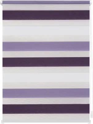 Produktbild von Duo-Rollo Klemmfix, ohne Bohren, Bunt Violett - Lila - We 60 x 150 C