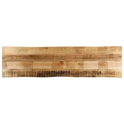 Produktbild von Maison Exclusive - Tischplatte mit Baumkante 160x40x3,8 cm Raues Mango Massivholz