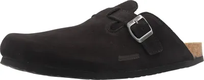 Produktbild von Dr. Brinkmann Nerpio Clogs Glattes Nubukleder, Gepolstertes Fußbett, Schuhe in der Weite verstellbar
