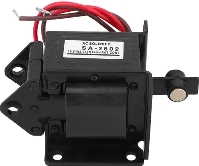 Image de SA-2602 Électroaimant push-pull 220 V CA avec une force de traction de 19,6 N et une course de 15 mm