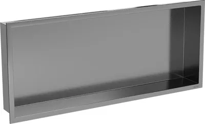 Obrázok produktu pre Polica na zapustenie Mexen X-Wall-R 75 x 30 cm, bronzovo sivá, kartáčovaná - 19E0753010