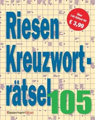 Produktbild von Krüger, E: Riesen-Kreuzworträtsel 105