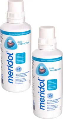 Produktbild von 2x  Meridol Mundspülung Zahnfleischschutz 400ml