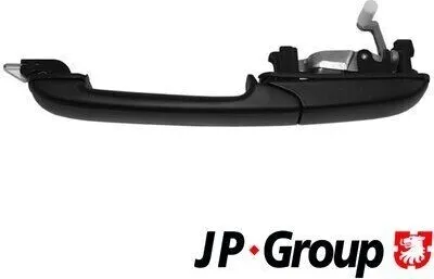 Produktbild von JP GROUP 1187200580 Türgriff Hinten Rechts für VW PASSAT Variant (3A5, 35I) Schwarz
