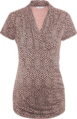Produktbild von Umstandsbluse Leopardmuster - Stil & Komfort für Mütter