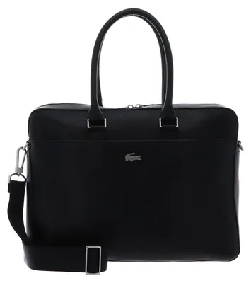 Produktbild von LACOSTE Businesstasche Umhängetasche mit Laptopfach Computer Bag Noir schwarz