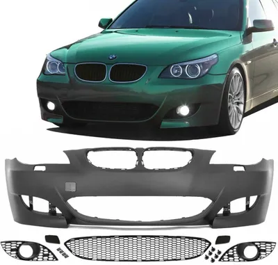 Produktbild von ABS Sport Evo Stoßstange vorne ohne PDC passt für BMW E60 E61 nicht M5 03-10 ABE