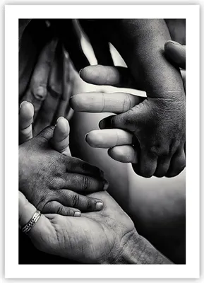 Produktbild von Poster - Poster ohne Rahmen - Hände Toleranz Gemeinschaft - 50x70 cm - Wand Bild - Wanddeko - Wandbilder - Kunstposter - Wandposter - Bilder - Kunstdruck - Wanddekoration - Wandbild - P2XPA50x70-4990