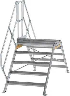 Produktbild von Günzburger Steigtechnik Überstieg 45° Stufenbreite 1.000 mm 5 Stufen - 600955