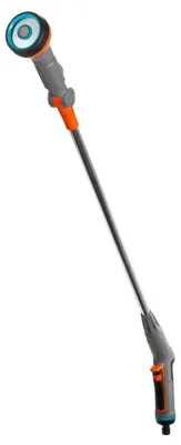 Produktbild von Gardena Comfort Blumenampel-Gießstab: Robuste Gartenbrause zur Bewässerung und Reinigung, 90 cm lang, mit Brause-/Perlstrahl, Frostschutz (18335-20)