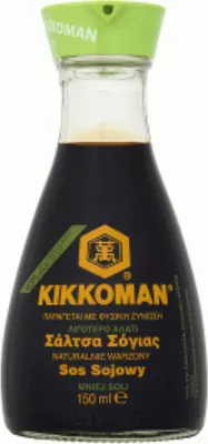 Obrázok produktu pre Sójová omáčka so 43 % menej soli  Kikkoman Zväzok: 150 ml, Balenie: Dávkovač (sklo),
