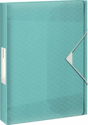Produktbild von Esselte Ablagebox Colour'Ice DIN A4 PP blau 40 mm