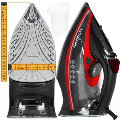 Obrázok produktu pre Výkonná Parná Žehlička Z Keramiky, 3000 W, 9 V 1, S Funkciami Anti-Drip, Automatického Vypnutia A Ochrany Pred Prehriatím