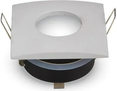 Obrázek produktu pro Závěsné svítidlo V-TAC Hermetic IP54 GU10 Square 84x84mm White VT-787