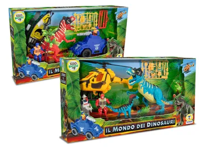 Immagine prodotto di Playset Mondo Dei Dinosauri 2 Modelli Veã¬Ndita Unitaria Soggetto Casuale