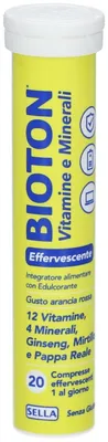 Produktbild von BIOTON Vitamin E Mineralien, 20 Brausetabletten