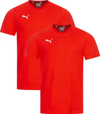 Produktbild von 164|PUMA TeamGoal Casual Kinder T-Shirt 2er-Pack 656709-01-2