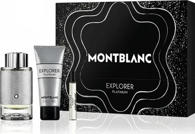 Zdjęcie produktu dla Montblanc Explorer Platinum EDP 100 ml + EDP MINI 7,5 ml + SG ciało i włosy 100 ml M