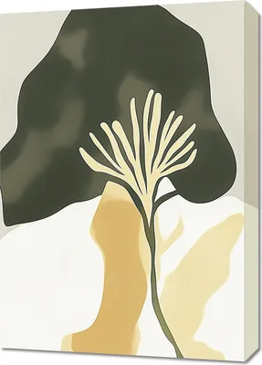 Produktbild von Bild 50x70cm Minimalistische Ansicht, Innenräume Skandinavischer Stil, Boho