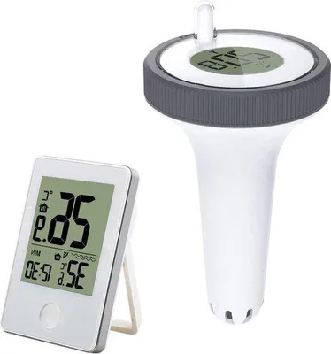 Produktbild von Luftdruckthermometer mit LCD-Temperaturanzeige für Innen- und Außenbereich