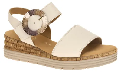 Produktbild von Gabor 82.706 Damen Sandalette - Riemchen Sandalen beige NEU
