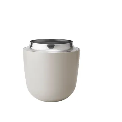 Immagine prodotto di Stelton Concave Vase Medium, Blumenvase, Blumen Krug, Sand Matt, 14 cm, X-140