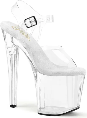 Produktbild von ENCHANT-708 Damen Sandale von Pleaser, Transparent , EU 35, US 5