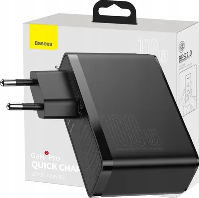 Immagine prodotto di Baseus GaN2 4 porte caricatore veloce 100W