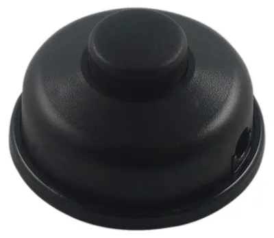 Fußschalter Schwarz 1380 W 250 V 2 A Kunststoff 1 St.