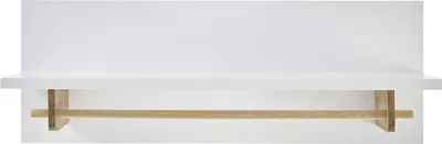 Zdjęcie produktu dla Wandpaneel >CERVO Garderobe< (BxHxT: 97x35x32 cm) in weiß - 97x35x32 (BxHxT)