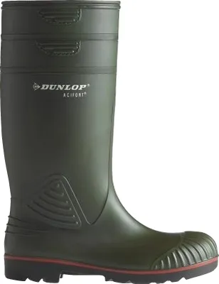 Produktbild von Dunlop Herren A442631 Actifort Heavy Duty Sicherheitsgummistiefel / Gummistiefel FS1478 (48 EU) (Grün)
