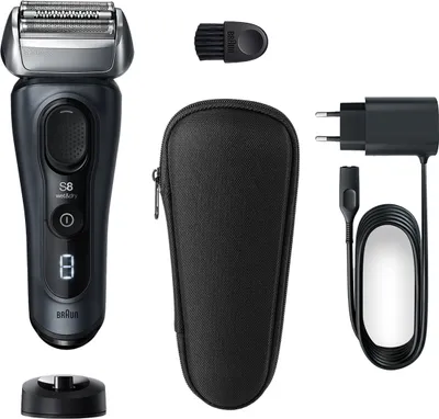 Obrázek produktu pro Braun Series 8 8413s Wet&Dry Planžetový holicí strojek Zastřihovač