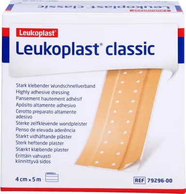 Produktbild von Leukoplast Classic Pflaster 4 cm x 5 m Rolle, 1 St PFL