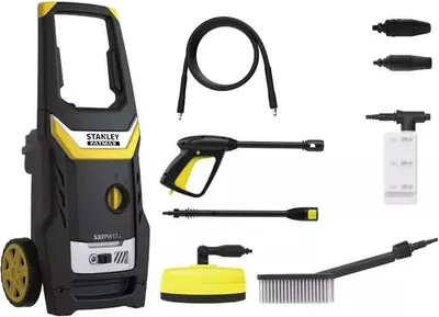 Image de Stanley Nettoyeur A Pression 1700W 130Bar. Ensemble De Nettoyage Pour Patio