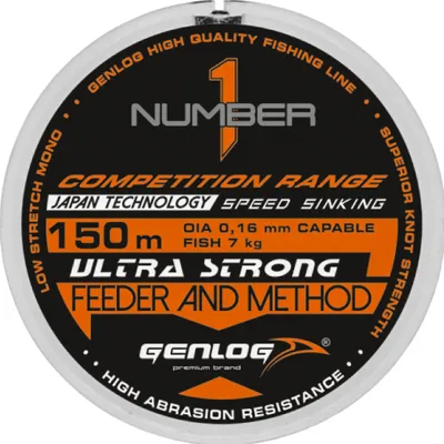 Obrázok produktu pre Pozemný vlasec Strong Genlog Number One Feeder And Method 0,16 mm 150 m