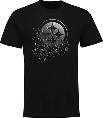 Produktbild von NFL Pittsburgh Steelers Shatter Graphic Logo Football Shirt schwarz (M)