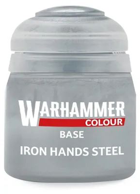 Obrázok produktu pre Warhammer Colour Base Iron Hands Steel 12 ml