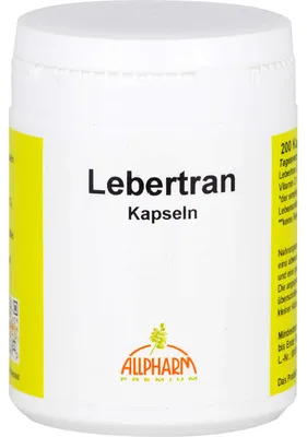 Produktbild von Lebertran Kapseln (500mg), 200 St KAP
