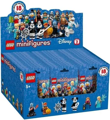 Produktbild von LEGO Minifigurines ™ 71024 Disney Series 2 - Komplette Box mit 60 Minifigurinen