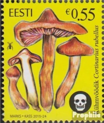 Produktbild von Briefmarken Estland 2015 Mi 837 (kompl.Ausg.) postfrisch Pilze