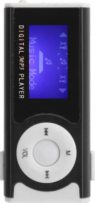 Produktbild von Tragbarer Sport-MP3-Taschenlampen-Mini-BackClip-LCD-Mini-Bildschirm-Musik-Media-Player (schwarz)