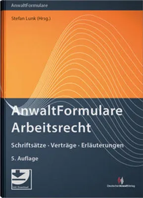 Produktbild von AnwaltFormulare Arbeitsrecht