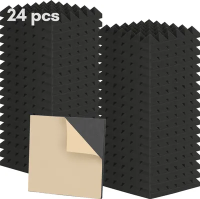 Zdjęcie produktu dla Yakimz – akustyczna płyta piramidalna z pianki 30 x 30 x 5 cm – materiały izolacyjne