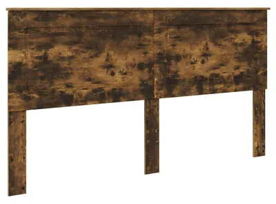 Obrázek produktu pro vidaXL Čelo postele Kouřový dub 100 cm Dřevěný materiál