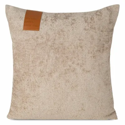 Produktbild von Chenille-Kissenbezug 1 45x45 cm Beige